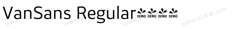 VanSans Regular字体转换